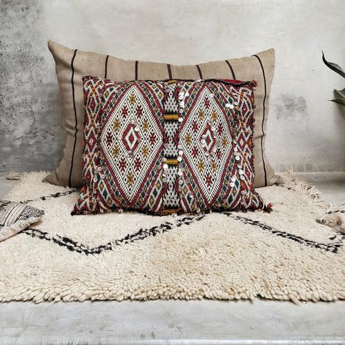 moroccan kilim pillow lulu