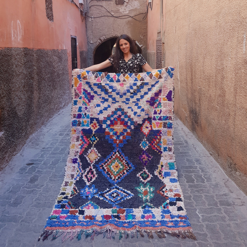 moroccan berber rug nomad