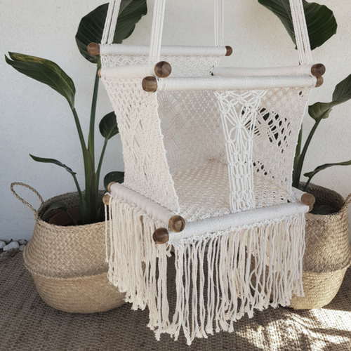 baby crochet hanging chair