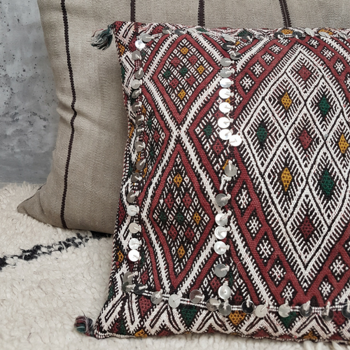 moroccan kilim pillow issam