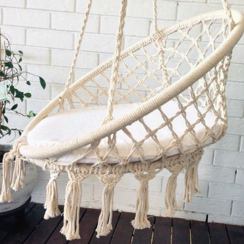 crochet hanging chair