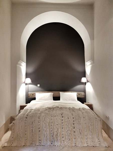 moroccan wedding blanket layla