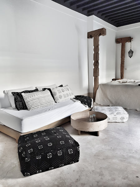 black african pouf alika