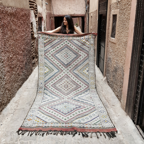 moroccan kilim rug zayd