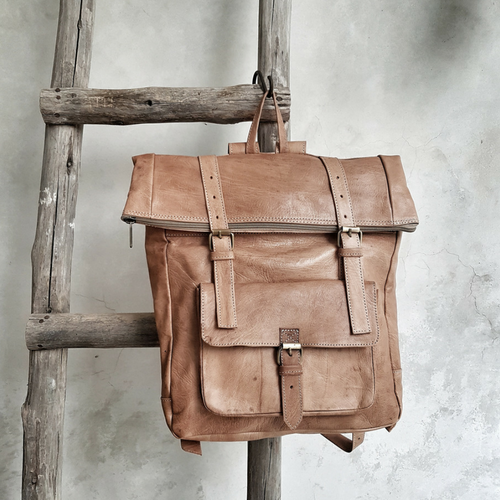 leather backpack anaan