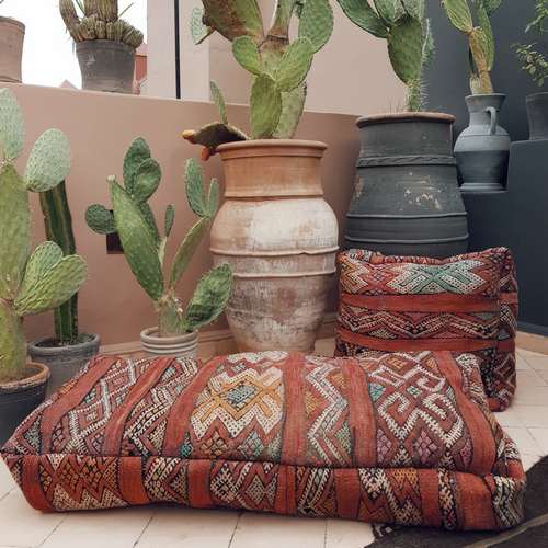 XL floor pouf hadida