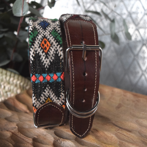 kilim dog collar rif
