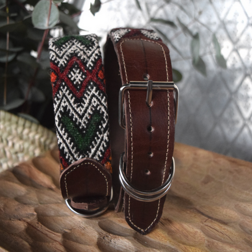 kilim dog collar adel