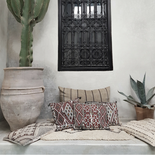 moroccan kilim pillow issam