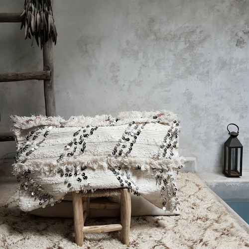 moroccan wedding blanket pillow hamra