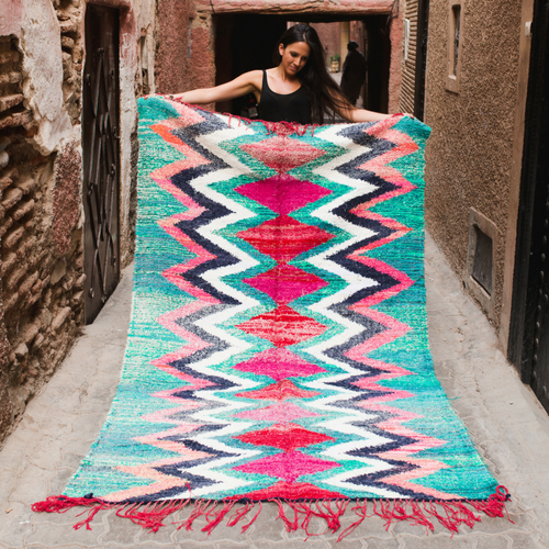 hanbel boucherouite rug sharifa