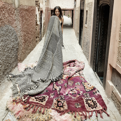 moroccan kilim rug asad