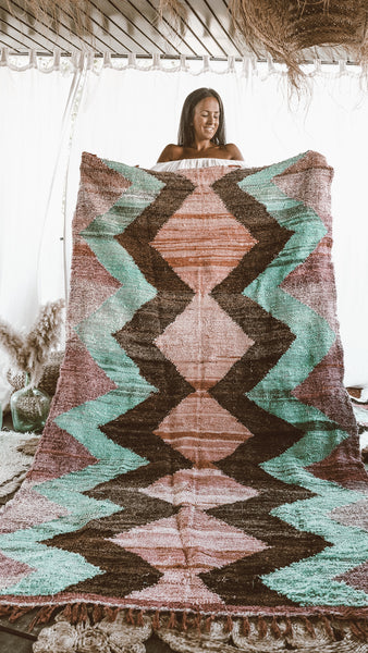 hanbel boucherouite rug ibiza