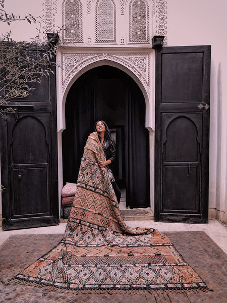 moroccan kilim morning caprice