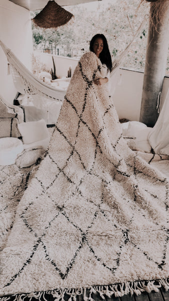 beni ouarain rug oasis