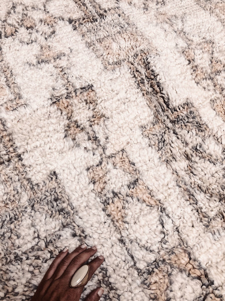 pre-sale beni ouarain rug amber