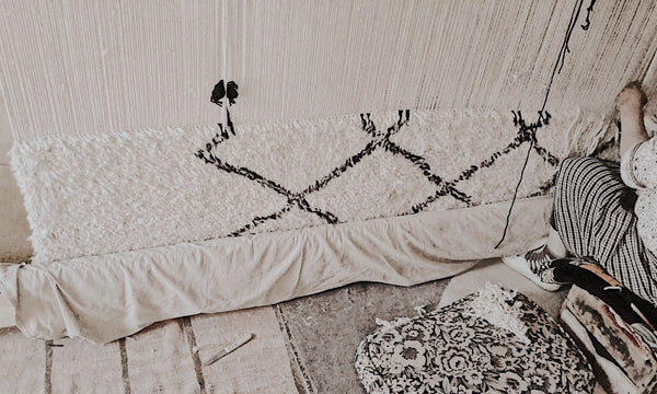 pre-sale beni ouarain rug maktub