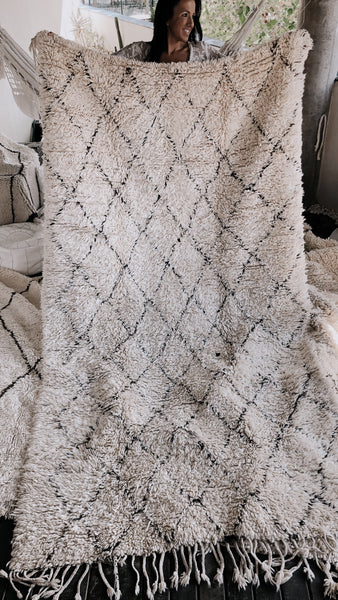 beni ouarain rug ihlan