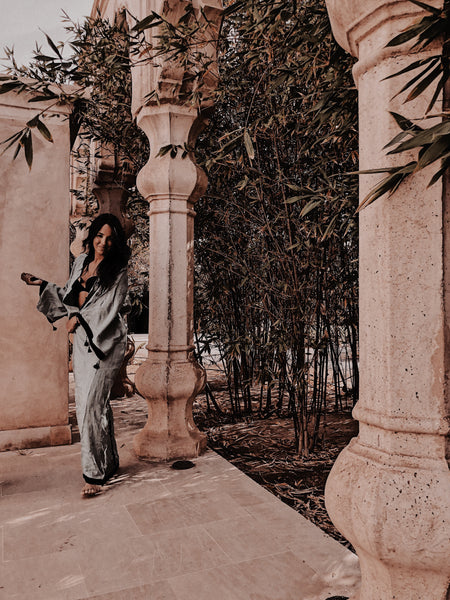 moroccan kimono ciel PRE sale