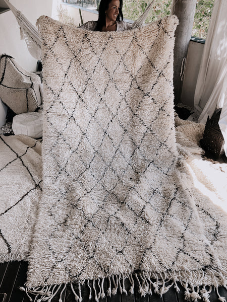 beni ouarain rug ihlan