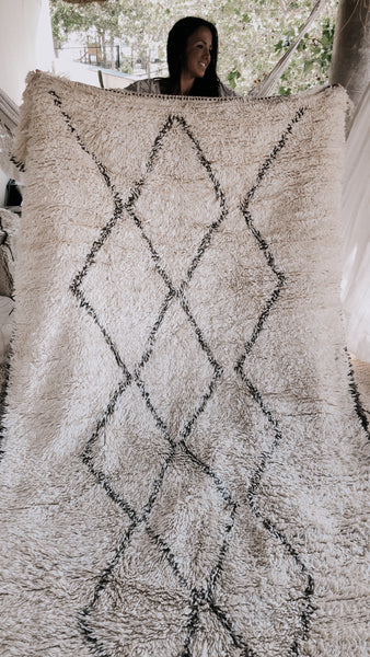 beni ouarain rug amoureux