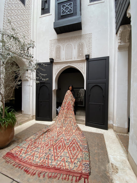 pre-sale moroccan berber rug Rouge
