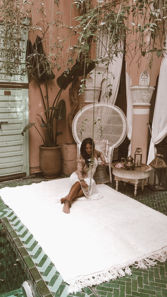 White Rug custom size - Alfombra Blanca a medida