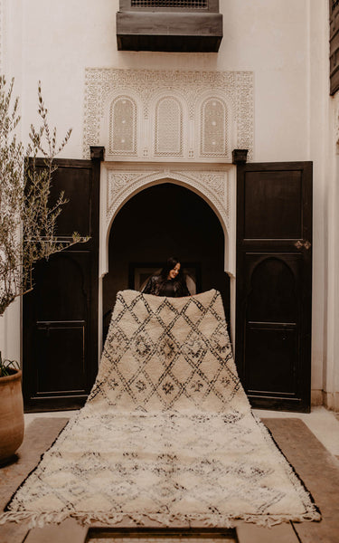 beni ouarain rug itran