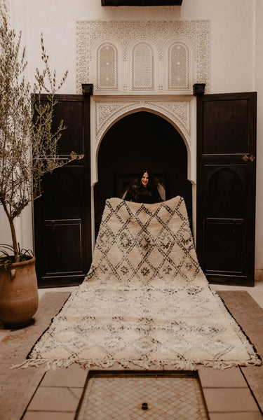 beni ouarain rug itran