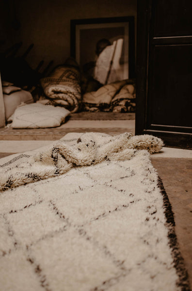 beni ouarain rug aicha