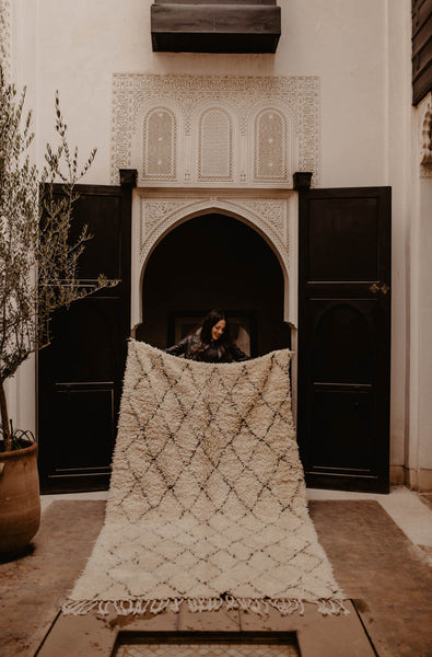 beni ouarain rug ihla