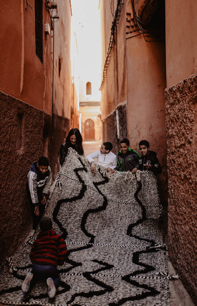 beni ouarain rug al-houb