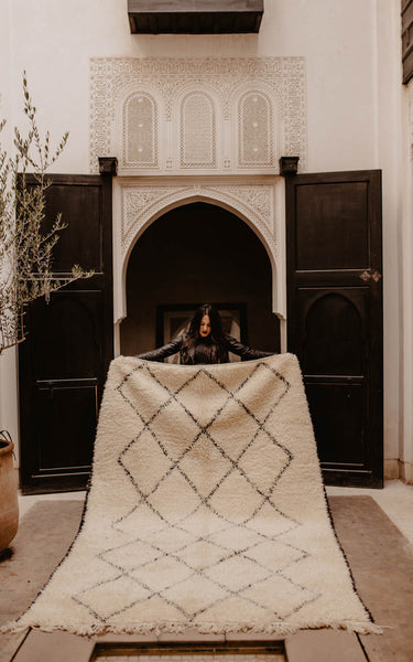 beni ouarain rug haria