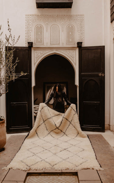 beni ouarain rug haria