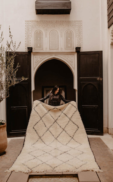 beni ouarain rug haria