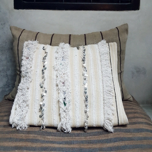 moroccan wedding blanket pillow arub 52x52 cm