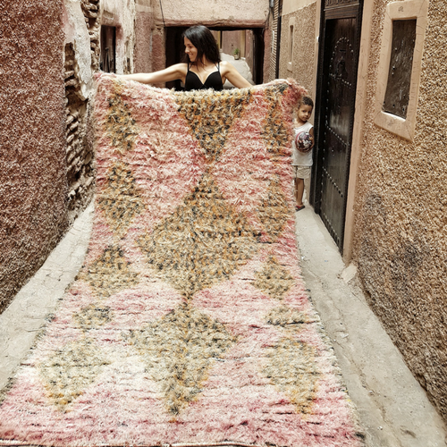 moroccan boucherouite rug velvet