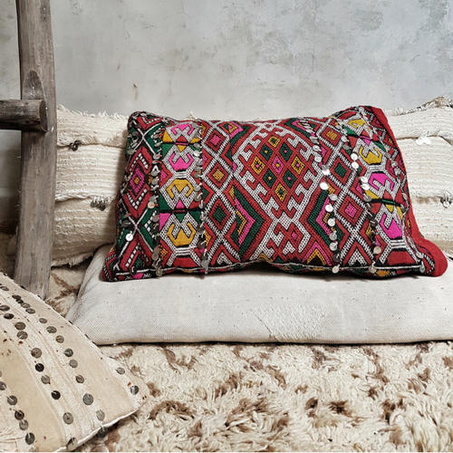 moroccan kilim pillow faiza