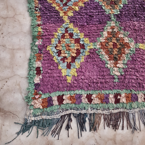 moroccan boucherouite rug moulay