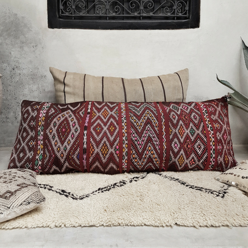 moroccan kilim pillow salam