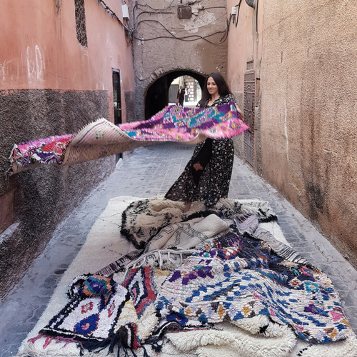 moroccan berber rug la vie en rose