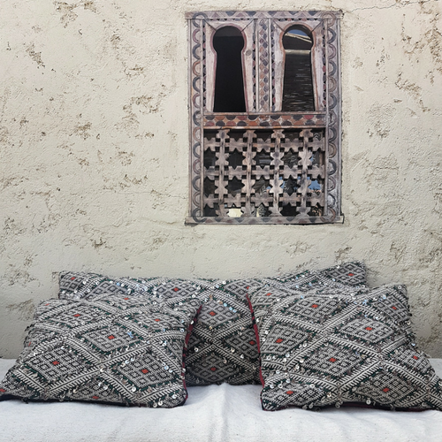 moroccan kilim pillow amazigh