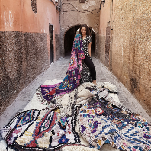 moroccan berber rug la vie en rose