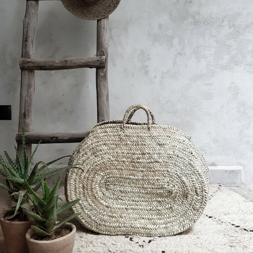 market palm basket