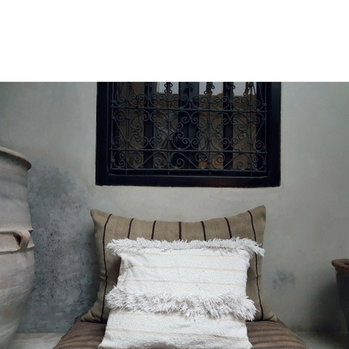 moroccan wedding blanket pillow jalida 50x45 cm