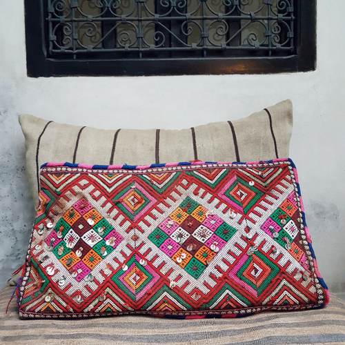 moroccan kilim pillow may