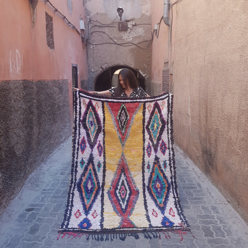 moroccan berber rug tribal