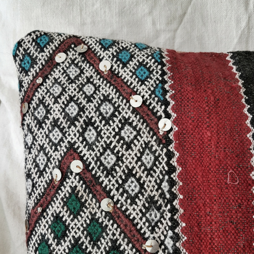 moroccan kilim pillow hana
