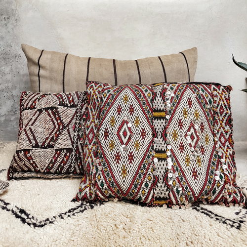 moroccan kilim pillow lulu