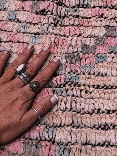 moroccan berber rug rose s'il vous plait PRE-SALE